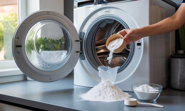 découvrez comment nettoyer efficacement votre machine à laver avec du bicarbonate de soude pour éliminer les mauvaises odeurs et prolonger sa durée de vie.