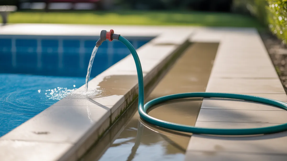 Vider une Piscine au Tuyau : Technique du Siphon Expliquée