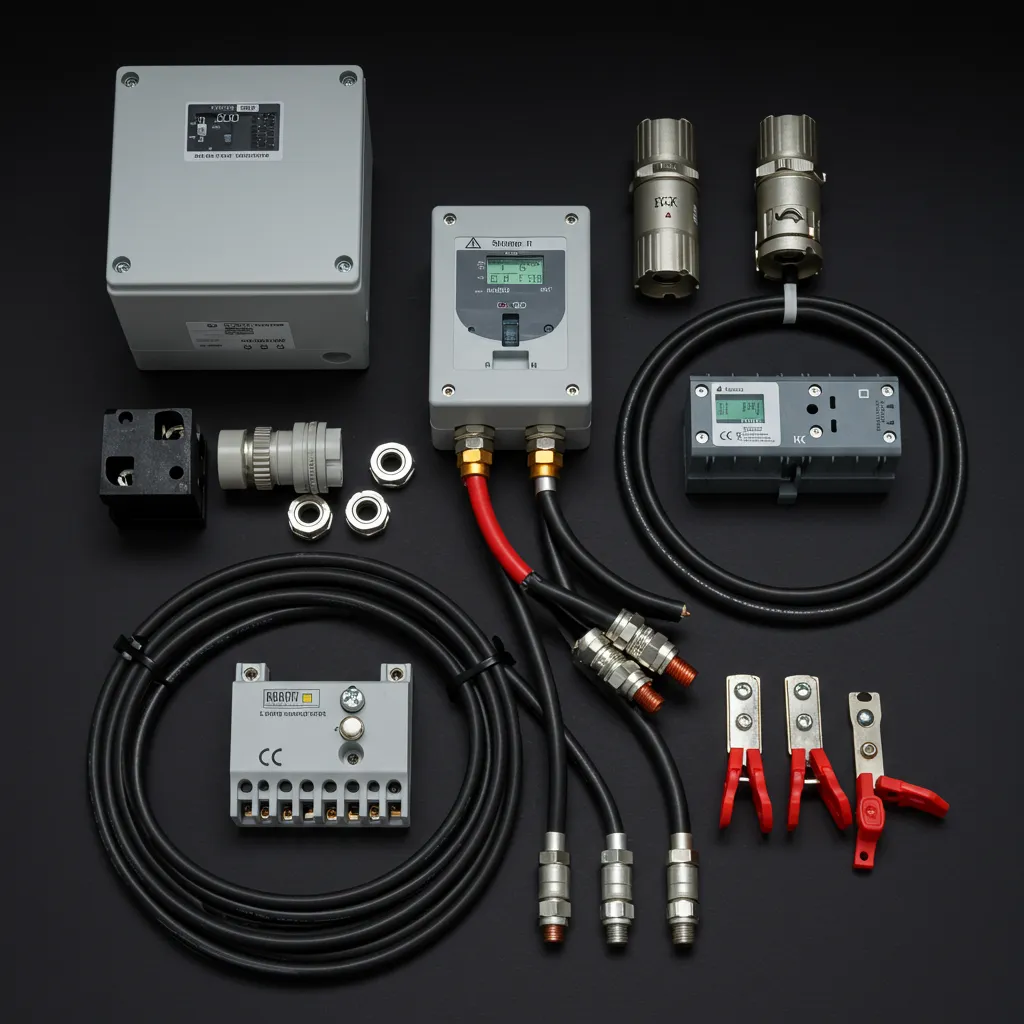 Équipement de protection contre les surtensions et système de mise à la terre pour installation solaire