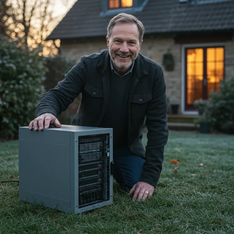 Ce mini data center dans son jardin chauffe toute sa maison