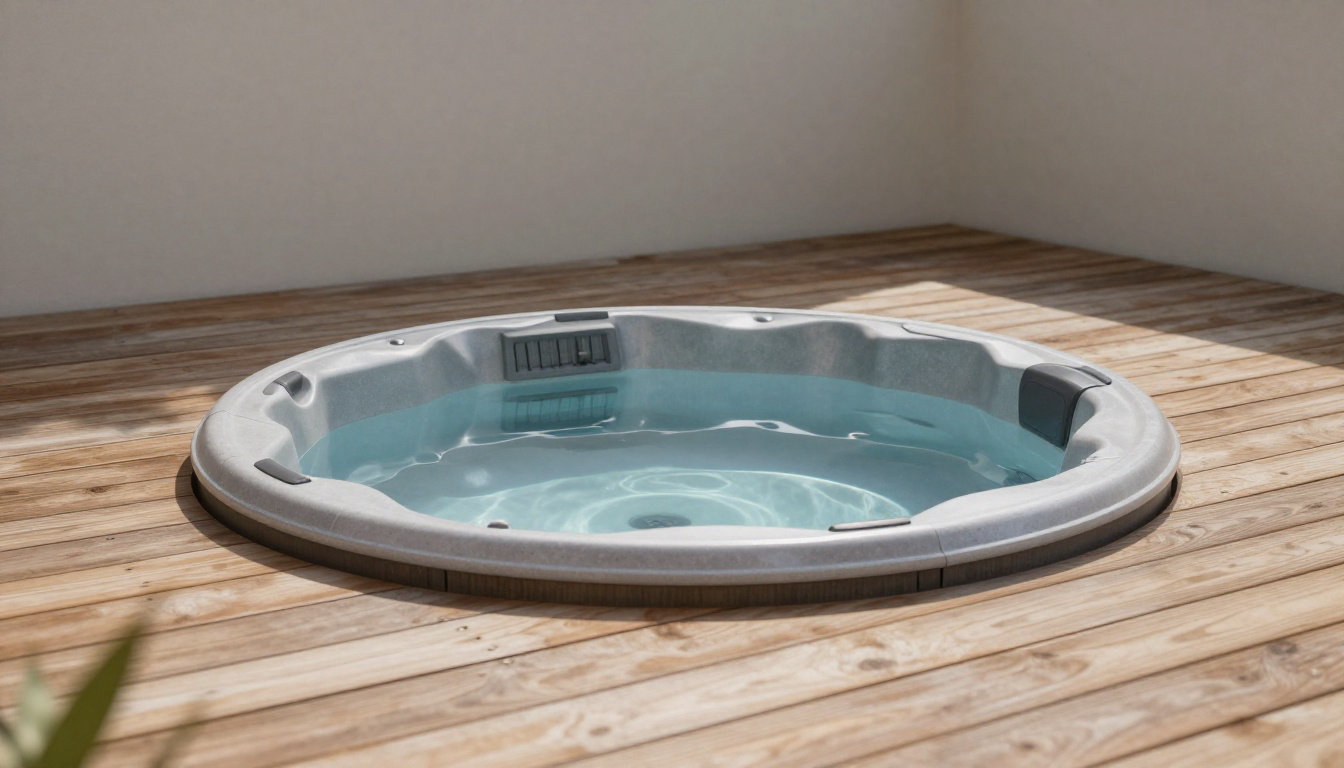 Le spa gonflable ou dur face aux limites physiques de la terrasse