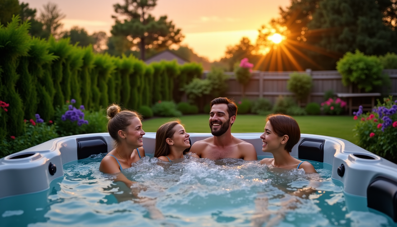 acheter un spa 6 places - le compromis idéal pour toute la famille ! — l'emplacement choisi influencera non seulement l'esthétique de votre