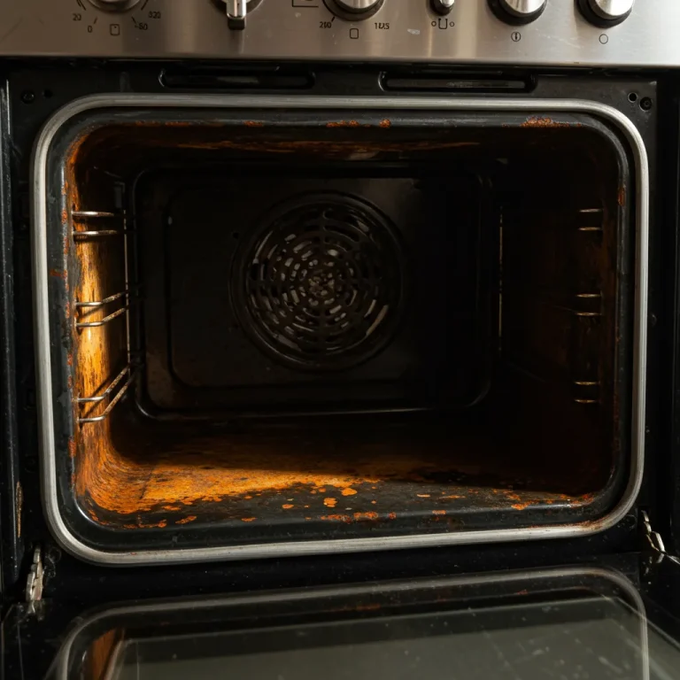 Rouille dans le four : comment l'éliminer sans abîmer le revêtement ?