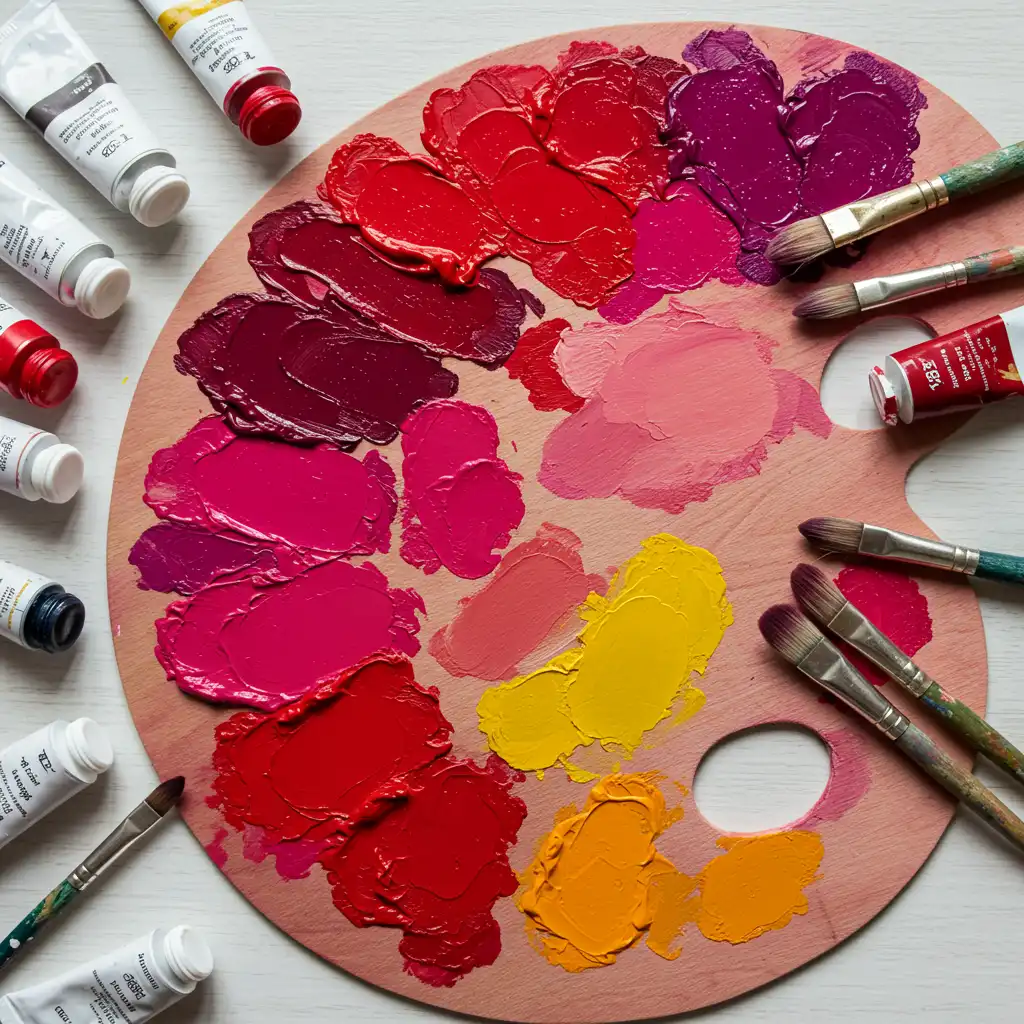 Comment obtenir du rouge en peinture : les mélanges qui fonctionnent vraiment