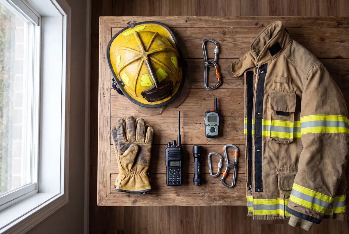 Équipement de pompiers et matériel d'intervention d'urgence