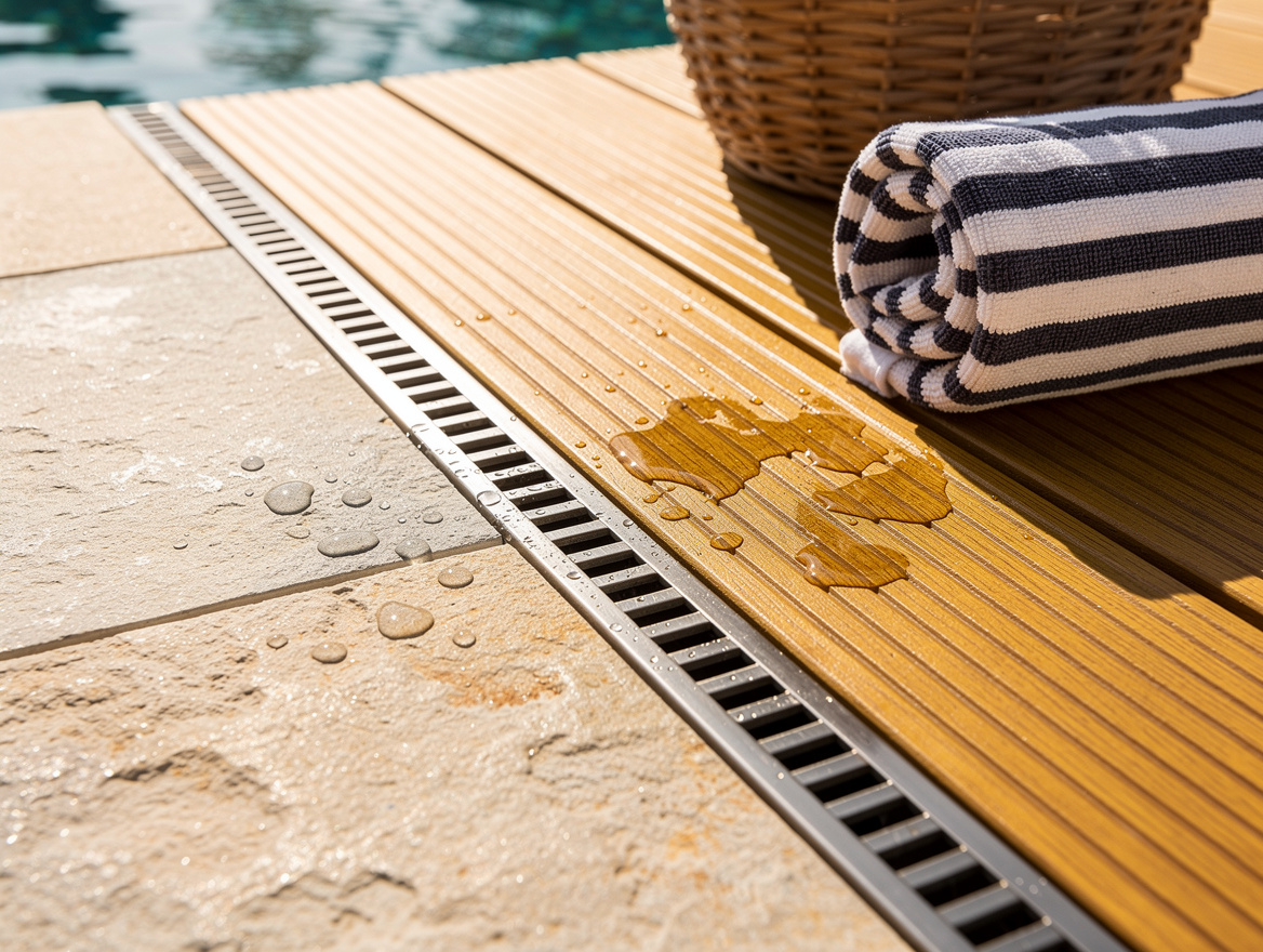 Quel revêtement de sol choisir autour d'une piscine ?